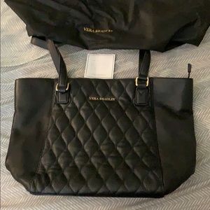 EUC Vera Bradley Leather Shoulder Bag w/ dust bag